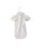 A White Short Sleeve Bodysuits from Petit Bateau in size 3-6M for girl. (Back View)
