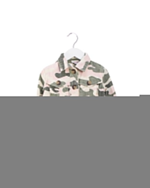 A Green Lightweight Jackets from Seed in size 2T for girl. (Front View)