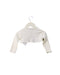 A White Cardigans from Mayoral in size 3-6M for girl. (Back View)
