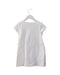 A White Short Sleeve Dresses from Petit Bateau in size 3T for girl. (Back View)