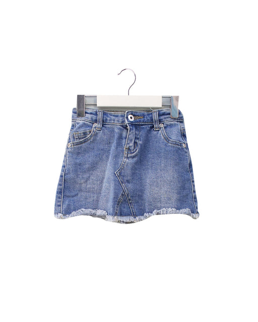 A Blue Short Skirts from Seed in size 3T for girl. (Front View)