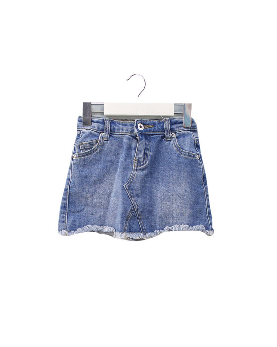 A Blue Short Skirts from Seed in size 3T for girl. (Front View)