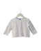 A White Cardigans from Petit Bateau in size 12-18M for girl. (Front View)
