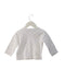 A White Cardigans from Petit Bateau in size 12-18M for girl. (Back View)