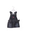 A Blue Overall Dresses from Cadet Rousselle in size 3-6M for girl. (Front View)