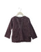 A Purple Long Sleeve Tops from Bonpoint in size 4T for girl. (Front View)
