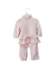 A Pink Long Sleeve Jumpsuits from Nicholas & Bears in size 12-18M for girl. (Back View)