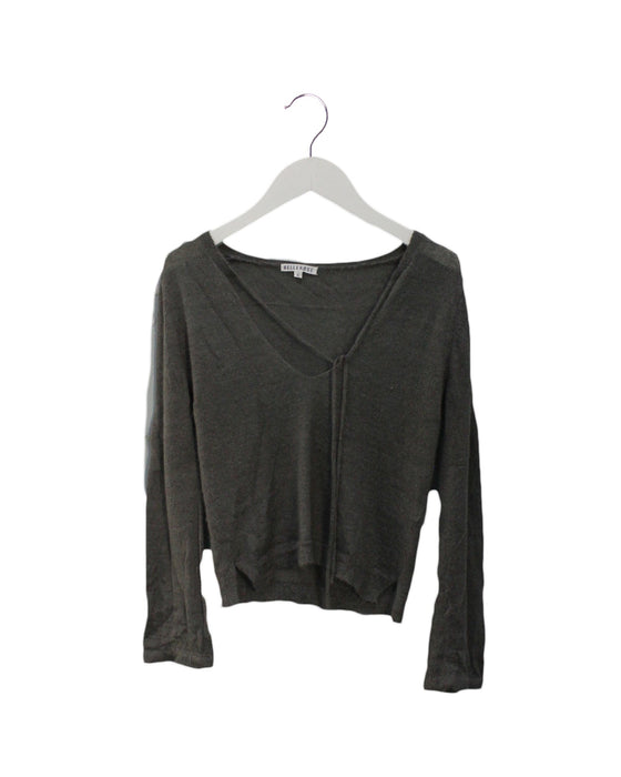 A Grey Sweatshirts from Bellerose in size 6T for girl. (Front View)