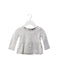 A Grey Long Sleeve Tops from Nautica in size 6-12M for girl. (Front View)
