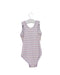 A Purple Swimsuits from Seed in size 18-24M for girl. (Back View)