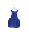 A Blue Overall Dresses from Sergent Major in size 6-12M for girl. (Back View)