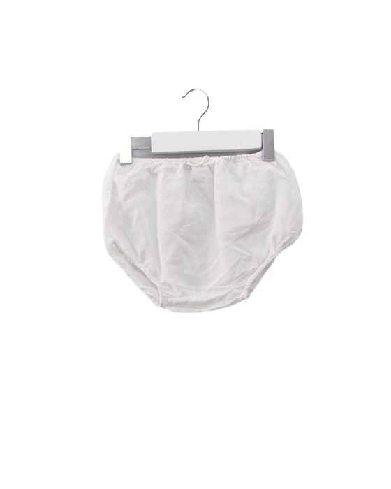 A White Dress Sets from Natalys in size 6-12M for girl. (Back View)