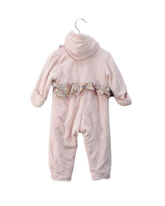 A Pink Long Sleeve Jumpsuits from Kenzo in size 12-18M for girl. (Back View)