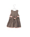 A Grey Sleeveless Dresses from Kenzo in size 2T for girl. (Back View)