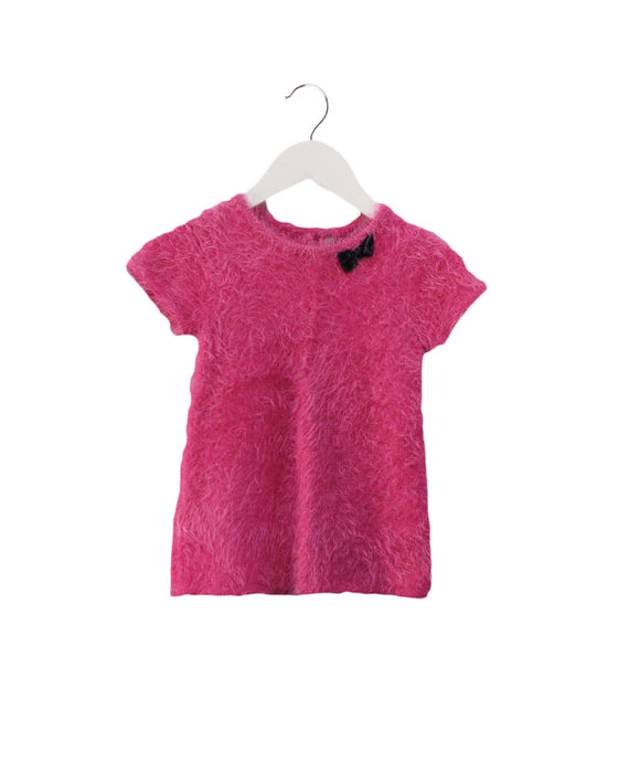 A Pink Sweater Dresses from Orchestra in size 12-18M for girl. (Front View)