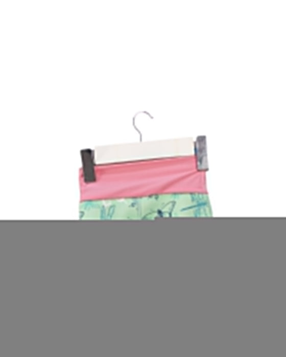 A Green Swim Diapers from Splash About in size 3-6M for girl. (Back View)