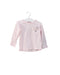 A Pink Long Sleeve Tops from Seed in size 6-12M for girl. (Front View)
