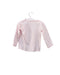A Pink Long Sleeve Tops from Seed in size 6-12M for girl. (Back View)