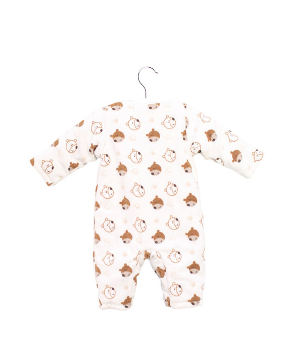 A White Jumpsuits from Chickeeduck in size 6-12M for boy. (Back View)