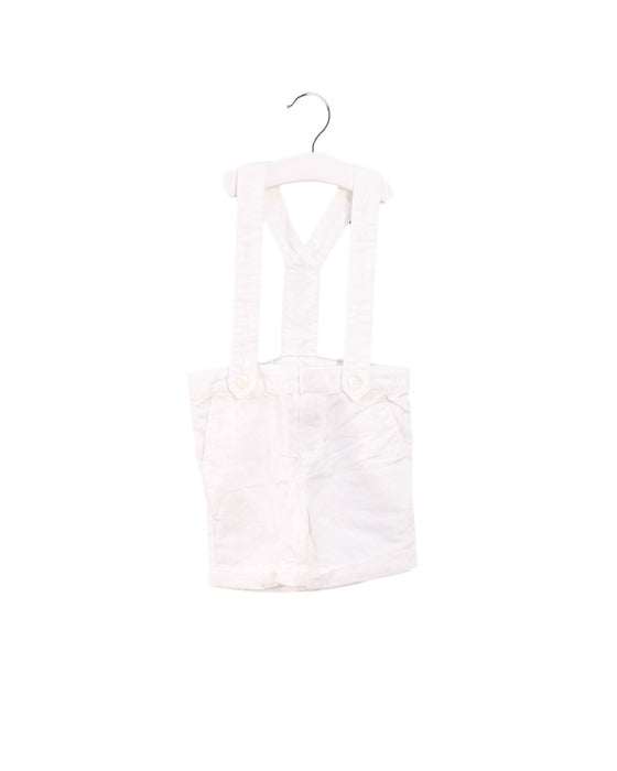 A White Shorts from Jacadi in size 6-12M for boy. (Front View)