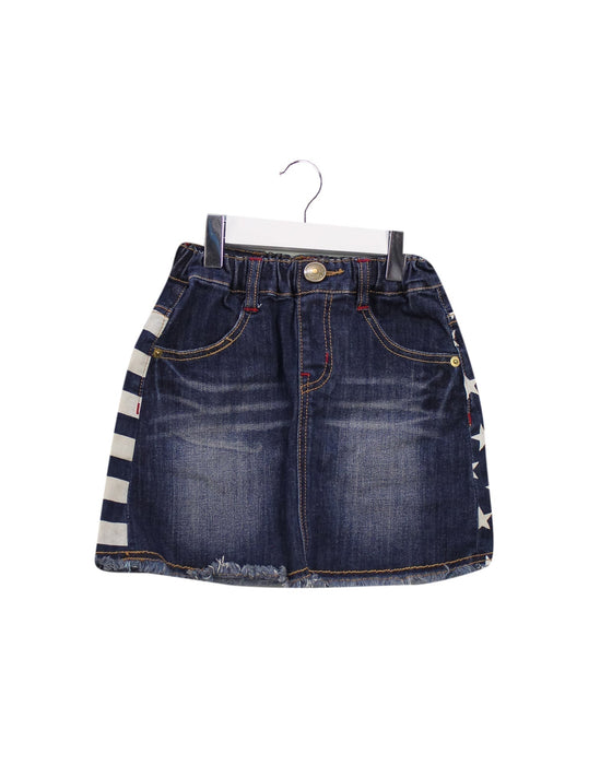 A Blue Short Skirts from Daddy Oh Daddy in size 2T for girl. (Front View)