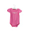 A Pink Short Sleeve Bodysuits from Early Days in size 12-18M for girl. (Front View)