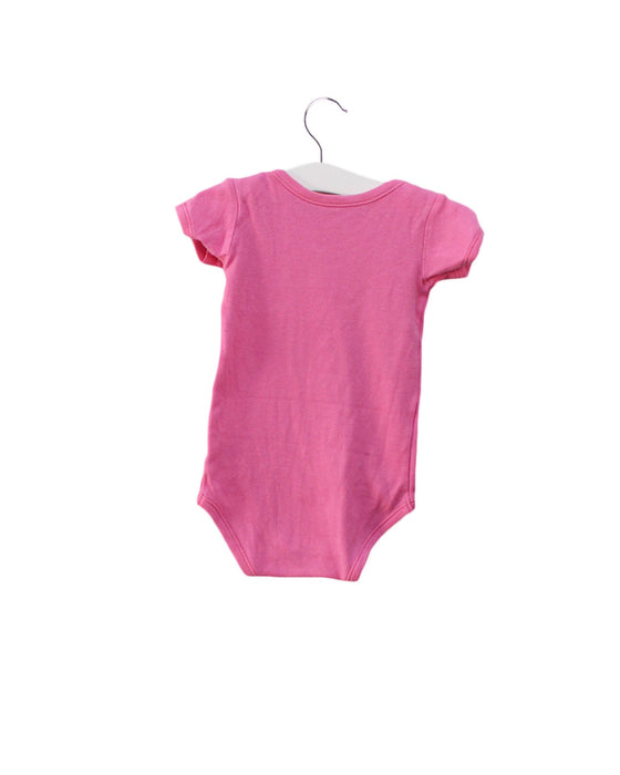 A Pink Short Sleeve Bodysuits from Early Days in size 12-18M for girl. (Back View)