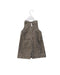 A Grey Sleeveless Dresses from Eeni Meeni Miini Moh in size 6-12M for girl. (Back View)