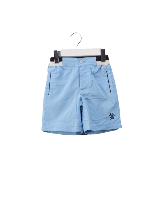 A Blue Shorts from Nicholas & Bears in size 6-12M for boy. (Front View)