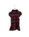 A Red Short Sleeve Dresses from Ralph Lauren in size 6-12M for girl. (Back View)
