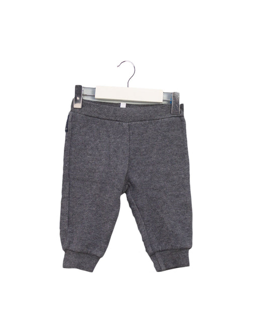 A Grey Sweatpants from Armani in size 3-6M for boy. (Front View)