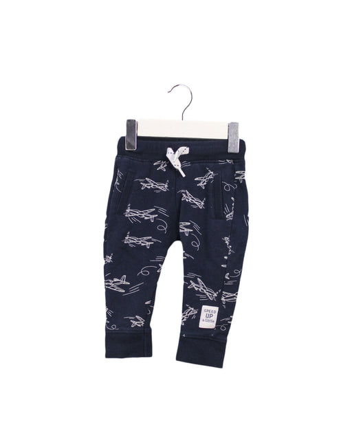 A Navy Sweatpants from Noppies in size 3-6M for boy. (Front View)