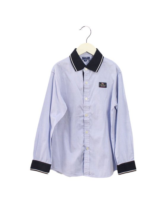 A Blue Shirts from Nicholas & Bears in size 10Y for boy. (Front View)