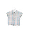 A Blue Shirts from Chickeeduck in size 0-3M for boy. (Front View)