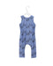 A Blue Sleeveless Jumpsuits from The Bonnie Mob in size 12-18M for girl. (Back View)