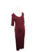 A Red Long Sleeve Dresses from Isabella Oliver in size M for maternity. (Front View)