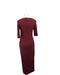 A Red Long Sleeve Dresses from Isabella Oliver in size M for maternity. (Back View)