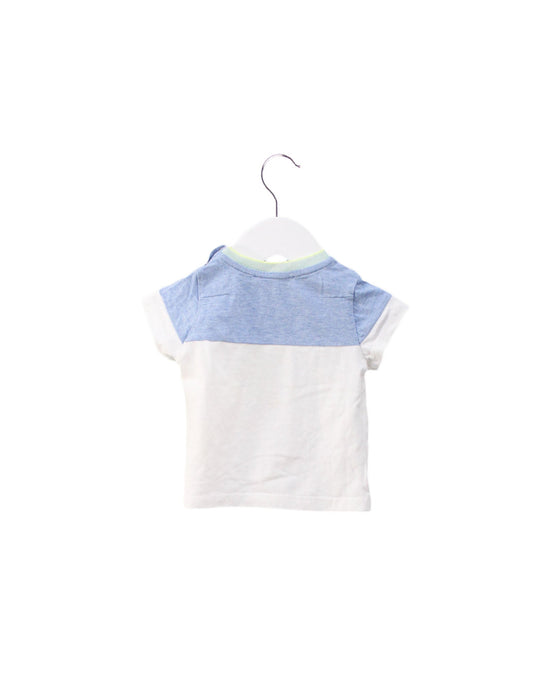 A White Short Sleeve T Shirts from Dior in size 3-6M for boy. (Back View)