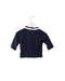 A Navy Long Sleeve Polos from Jacadi in size 3-6M for boy. (Back View)