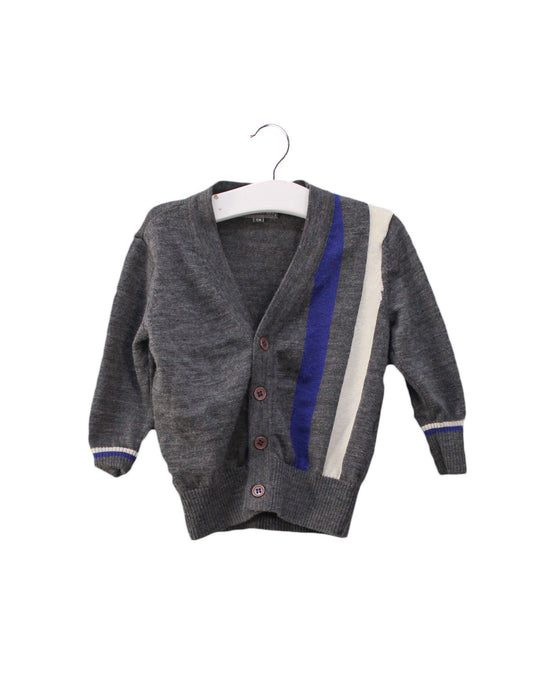 A Grey Cardigans from Nicholas & Bears in size 6-12M for boy. (Front View)