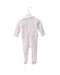 A Pink Onesies from Jacadi in size 6-12M for girl. (Back View)