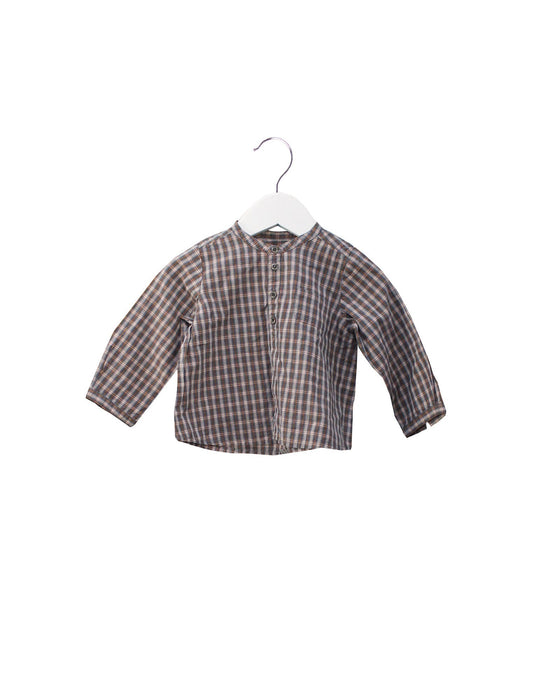 A Multicolour Long Sleeve Tops from Bonpoint in size 6-12M for girl. (Front View)