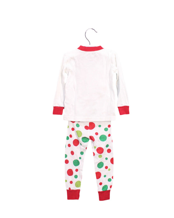 A White Pyjama Sets from Sara's Prints in size 6-12M for boy. (Back View)