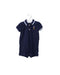 A Navy Short Sleeve Rompers from Ralph Lauren in size 0-3M for boy. (Front View)