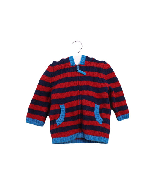 A Red Knit Sweaters from Boden in size 6-12M for boy. (Front View)