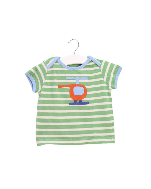 A Green Short Sleeve T Shirts from Boden in size 3-6M for boy. (Front View)