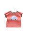 A Red Short Sleeve T Shirts from Boden in size 3-6M for boy. (Front View)