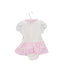 A White Short Sleeve Bodysuits from Nicholas & Bears in size 6-12M for girl. (Back View)