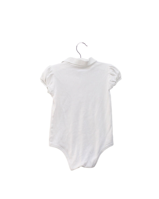 A White Short Sleeve Bodysuits from Ralph Lauren in size 2T for girl. (Back View)