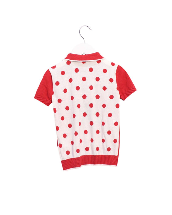 A Red Knit Sweaters from Nicholas & Bears in size 4T for boy. (Back View)